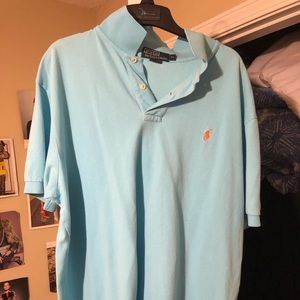 Ralph Lauren Turquoise Polo Shirt